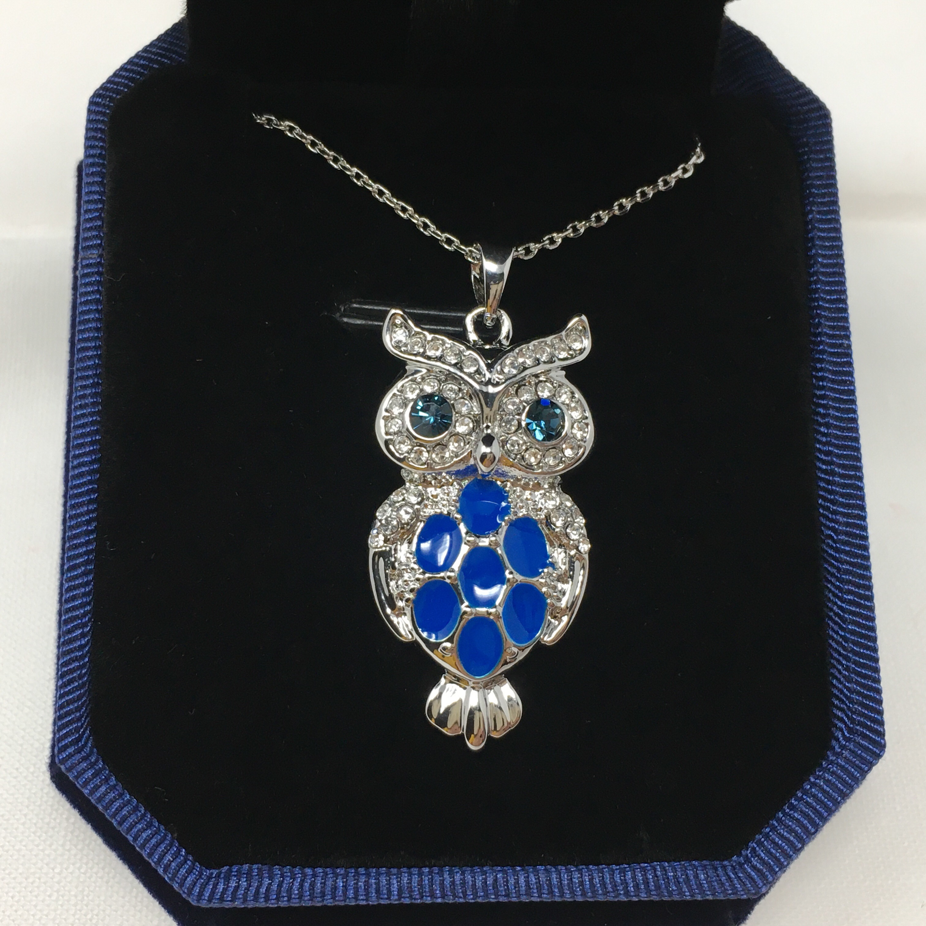 Owl Embellished With Swarovski® Crystals | Crystal Elegance